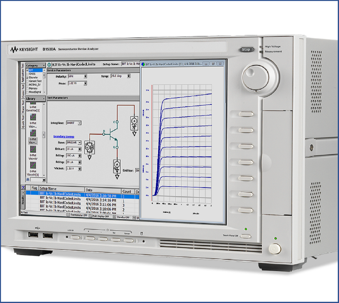 Application for Semiconductor Analyzer OEM
